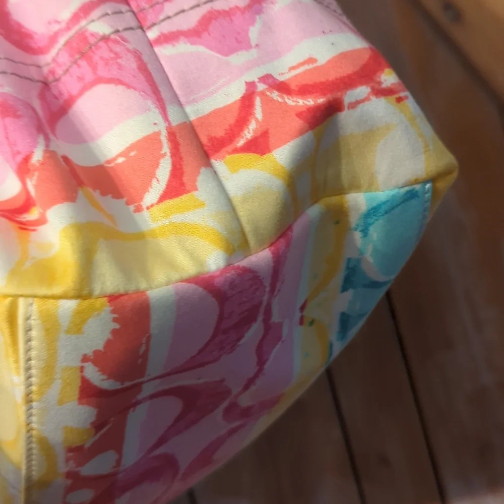 Large Colorful COACH tote Bag.   Excellent - Picture 6 of 7